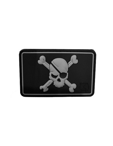 PATCH PIRATE SKULL BLACK DEFCON 5 [D5-JTG-33 B]