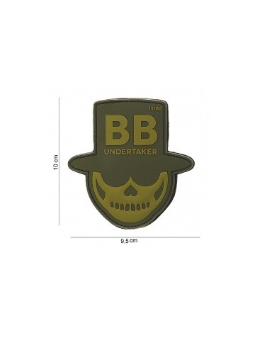 101 INC PATCH PVC BB UNDERTAKER 3D VERDE  [444130-3839]