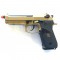 PISTOL M9A1 MARINE TAN A GAS BLOWBACK FULL METAL [W048T]