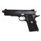 M1911 MEU BLACK GAS BLOWBACK PLEIN MÉTAL [W055B]