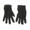 BLACK GLOVES IN TECHNICAL FABRIC [GL511B]