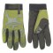 GREEN TACTICAL TECNO GLOVES IN CORDURA AND CAUCIU'. [GL50V]