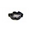 BLACK SNOW ROUND GOGGLE WITH NEUTRAL LENS [YH28]