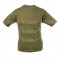 T-SHIRT 100% COTONE VERDE OLIVA TG XS MARCA SBB [3902XS]