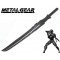 RIPRODUZIONE ORNAMENTALE SPADA-KATANA METAL GEAR SOLID RAIDEN HF BLADE [ZD-SOLID]