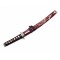 ORNAMENTALE REPRODUKTION KATANA TANTO ROT INTARSIATOINTARSIATO [ZS574C-ROSSO]